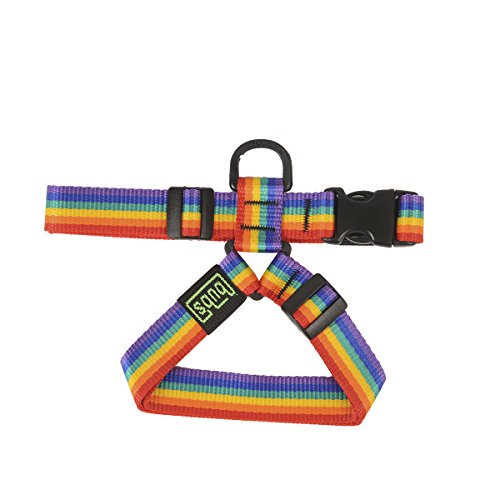 bub's Benzinbehälter für mittelgroße und kleine Hunde, Größe prüfen (Medium, Regenbogen). von bub's