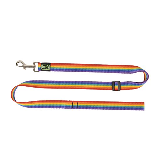 bub's Hundeleine 25mm ausziehbar von 1a 1,6m. (Rainbow) von bub's