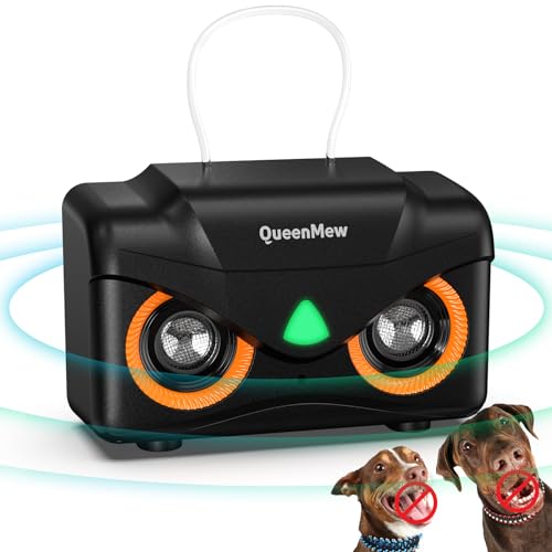 bubbacare Anti Bellen Gerät, Automatisches Ultraschall Antibell für Hunde, Haustier Sanftes Hundegebell Abschreckungsgerät für Hunde von bubbacare