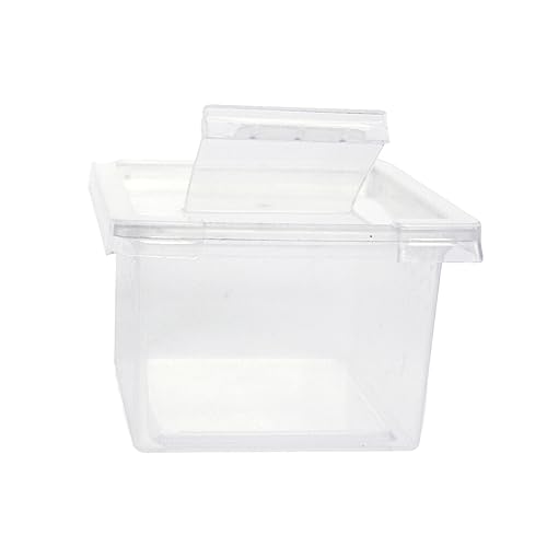 budiniao 10 teilige Reptilien Futterbox Terrarien Leichter Insektenbehälter Transportkoffer Tragbarer Acrylkäfig Zuchtlebensraum von budiniao