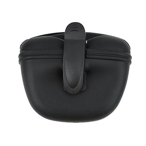 budiniao Haustiere Training Silikon Elastische Gürteltasche Große Kapazität Fütterung Aufbewahrungstasche Lebensmittelbeutel Zubehör Outdoor, Schwarz von budiniao