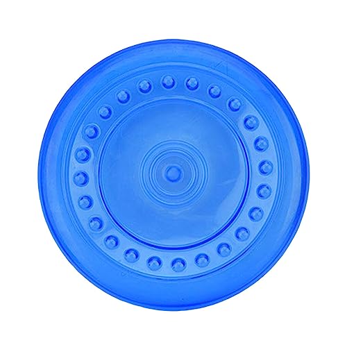 budiniao Pet Toy Interactive Yard Hinterhof Rasen Park Play Training Flying Disk Portable Sport Unterhaltung Spielzeug Spielzeug, Blau, M von budiniao