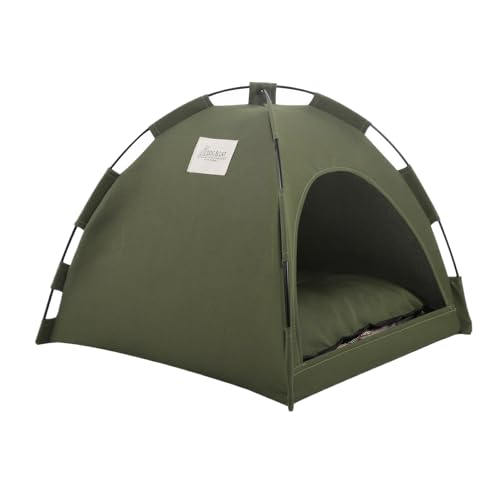 budiniao Sommer Kühlmatte Pet Camping Ausrüstung Liefert Atmungsaktives Und Tragbares Tuch Outdoor Faltbare Hund Und Katze Nest, L von budiniao