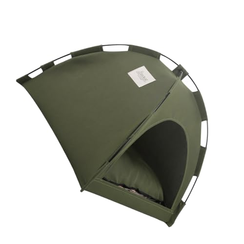 budiniao Sommer Kühlmatte Pet Camping Ausrüstung Liefert Atmungsaktives Und Tragbares Tuch Outdoor Faltbare Hund Und Katze Nest, M von budiniao