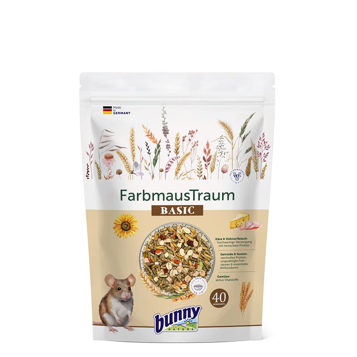 Bunny FarbmausTraum basic 3x500g von bunny