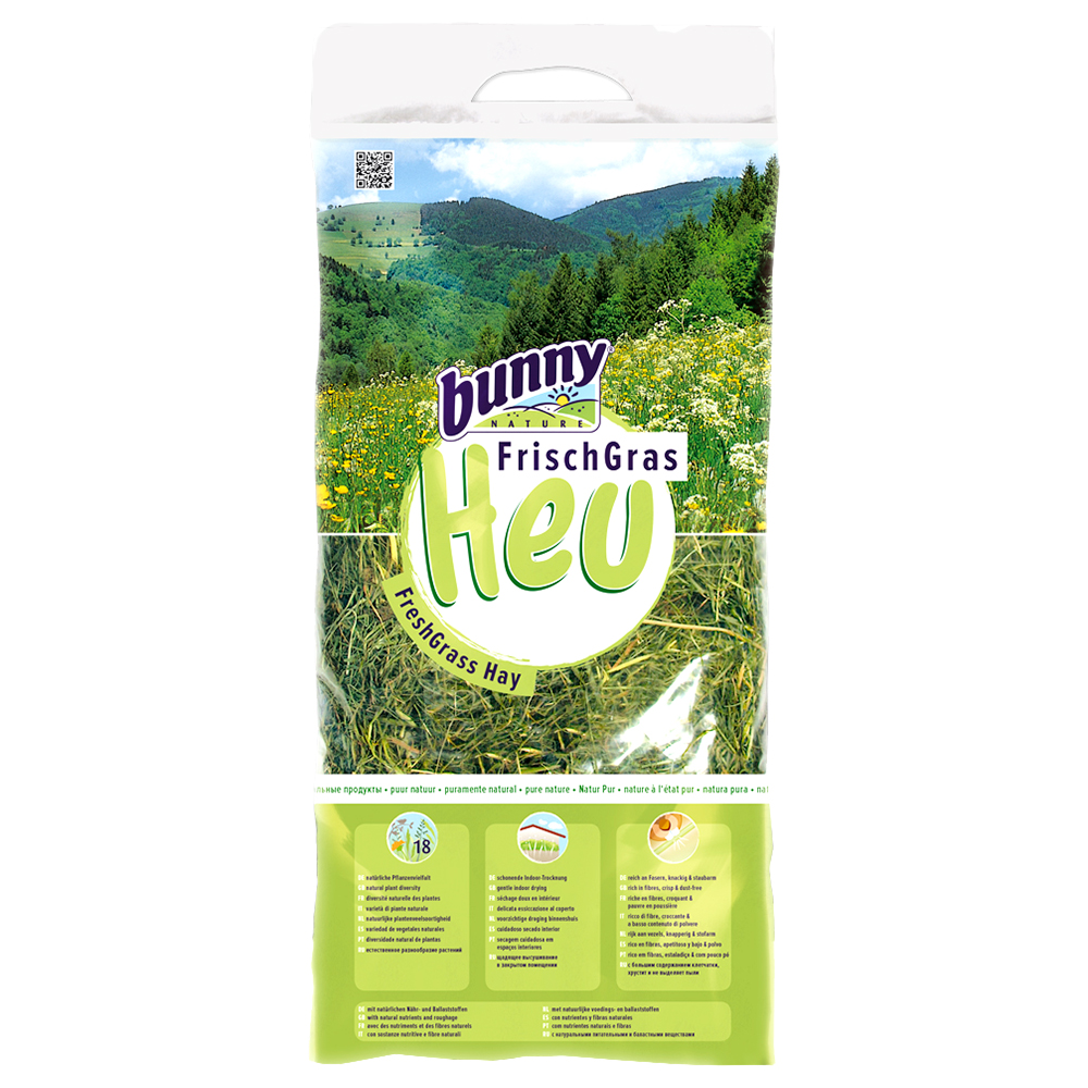 Bunny FrischGras Heu - Sparpaket: 2 x 3 kg von bunnyNature