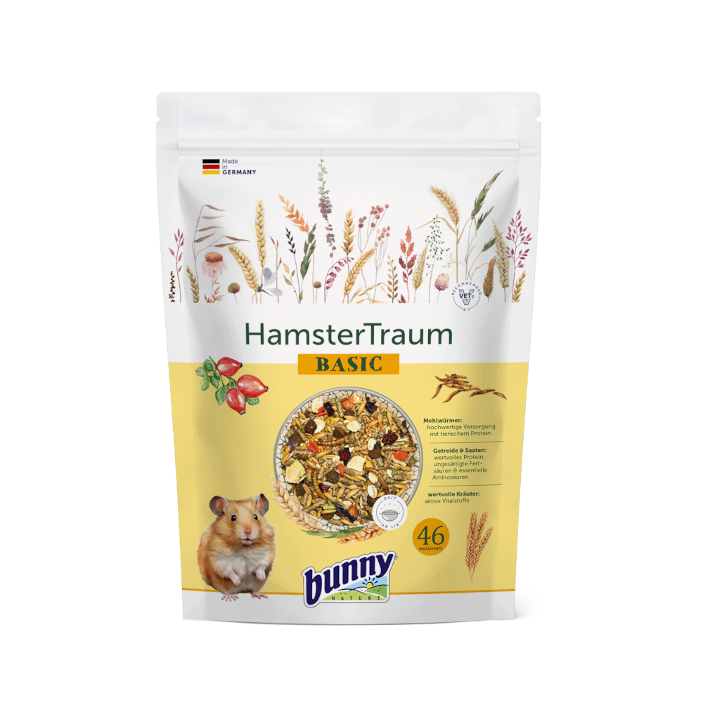 bunny HamsterTraum BASIC - Sparpaket: 2 x 600 g von bunnyNature