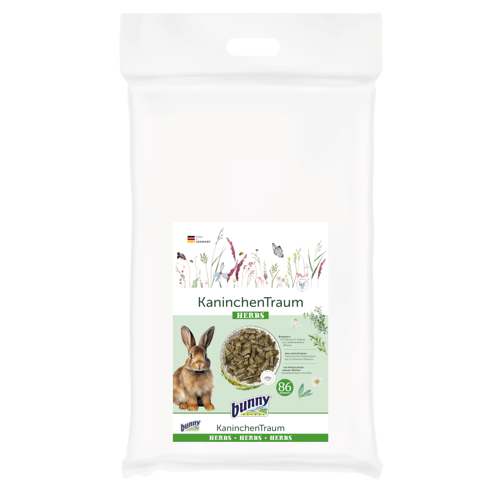 Bunny KaninchenTraum HERBS - 2 x 4 kg von bunnyNature