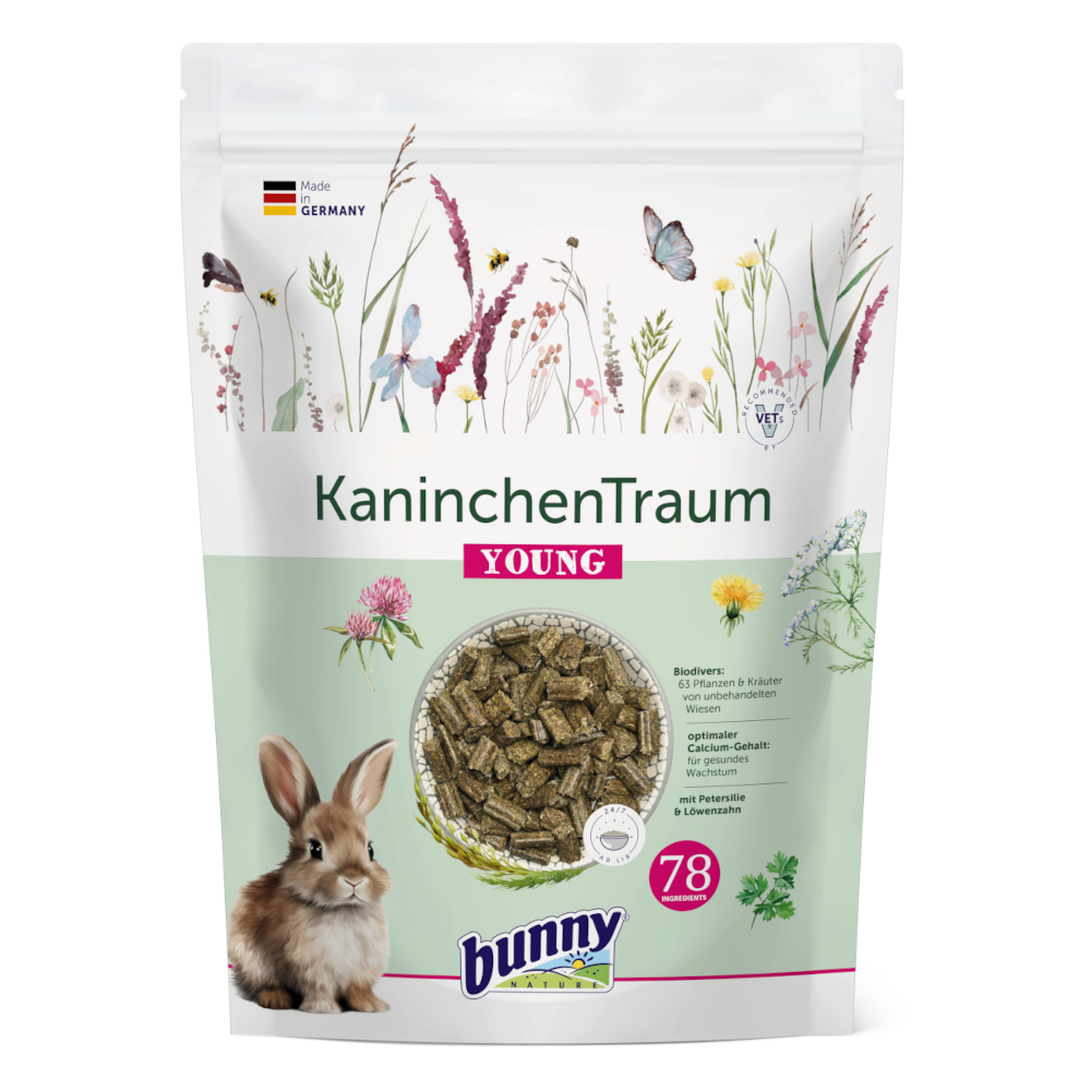 Bunny KaninchenTraum YOUNG - 2 x 1,5 kg von bunnyNature