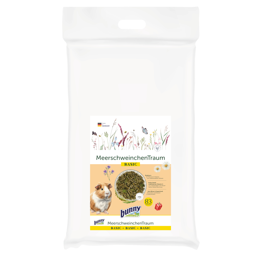 bunny MeerschweinchenTraum BASIC - Sparpaket: 2 x 4 kg von bunny