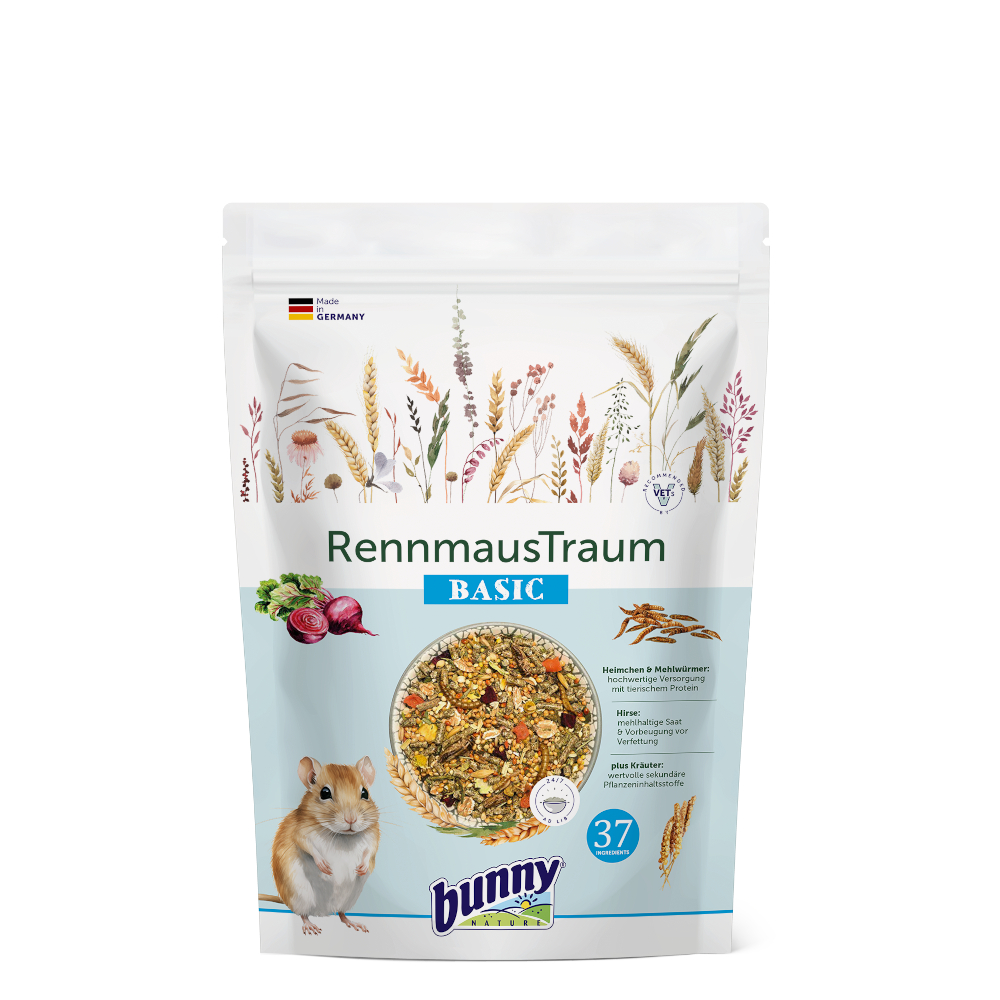 bunny RennmausTraum BASIC - Sparpaket: 2 x 600 g von bunnyNature