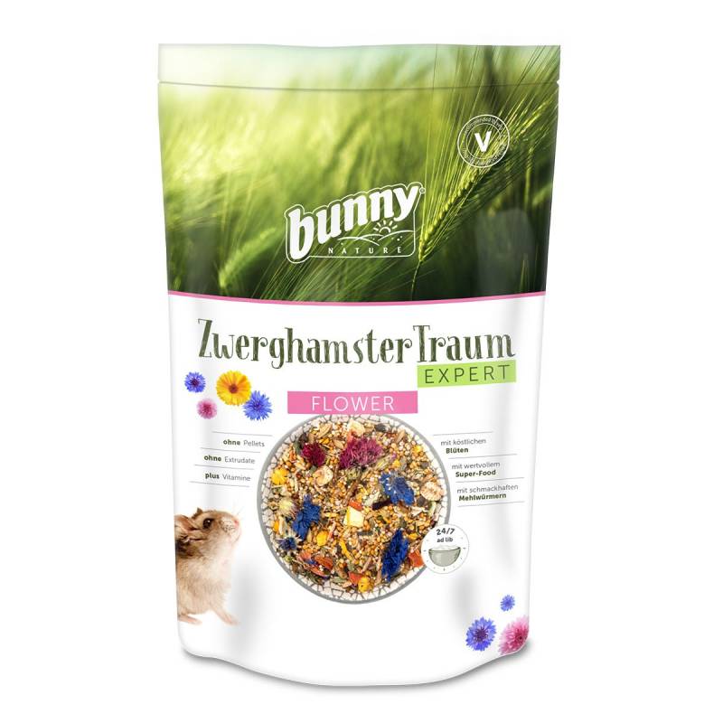 Bunny ZwerghamsterTraum EXPERT Flower 500g von bunny