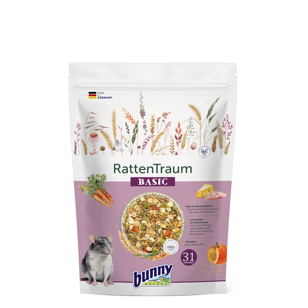 Bunny RattenTraum Basic - 500 g von bunnyNature