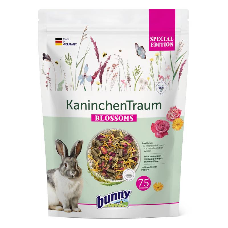 bunny KaninchenTraum Special Edition Blossoms - 1,5 kg von bunnyNature