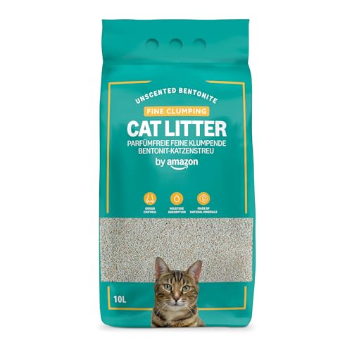 by Amazon Klumpendes feines geruchloses Katzenstreu, 10 l by Amazon Klumpendes feines geruchloses Katzenstreu, 10 l von by Amazon
