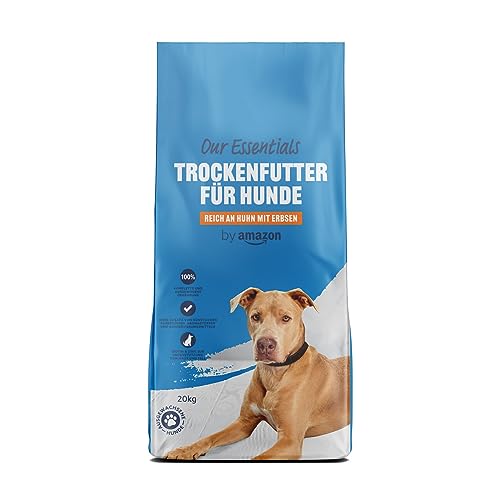 by Amazon Trockenfutter für Hunde reich an Hühnchen mit Erbsen 20kg von by Amazon