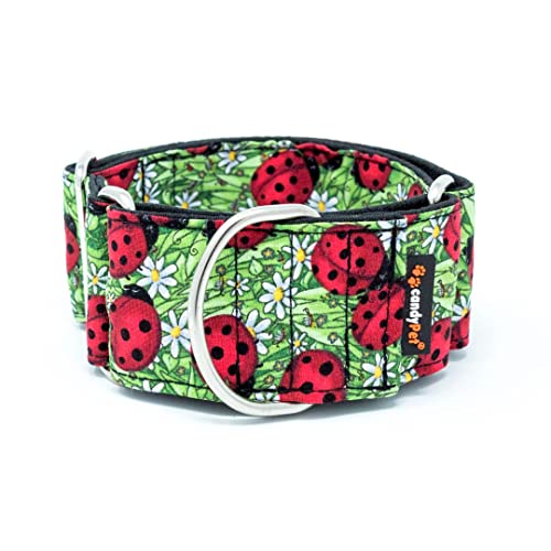 candyPet® Martingale Dog Collar - Ladybugs, M von candyPet