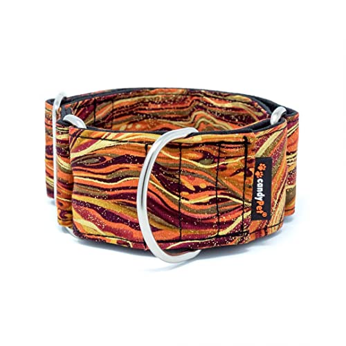 candyPet® Martingale Dog Collar, New Waves, L von candyPet