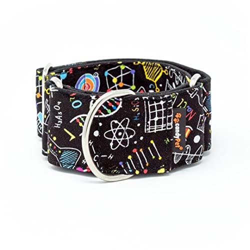 candyPet® Martingale Dog Collar - Science, L von candyPet