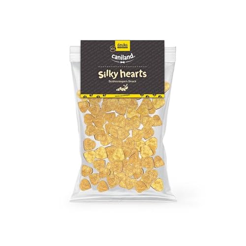 caniland Silky Hearts|| Hundesnack auf Basis von Seidenraupenproteinen von caniland