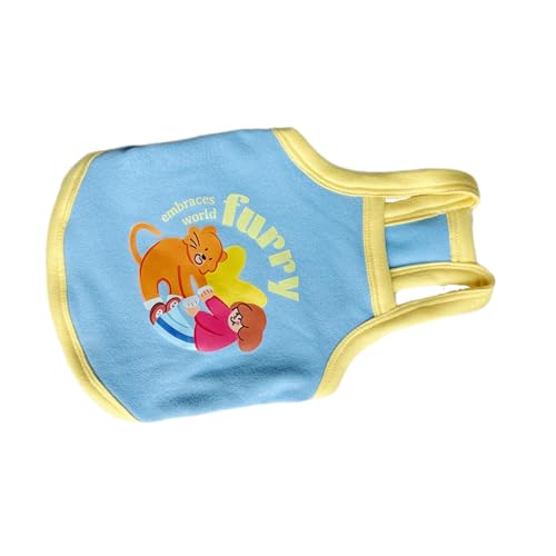 Hunde-T-Shirt mit Cartoon-Pullover, Kleidung für Frühling und heiße Jahreszeit, Foto-Requisiten, Blau Hunde-T-Shirt mit Cartoon-Pullover, Kleidung für Frühling und heiße Jahreszeit, Foto-Requisiten, Blau von carotoe