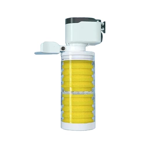 carrub Filter für Aquarium-Filterpumpe, 3-in-1-Filter, Ersatzfilter für Wassertierbedarf, C von carrub