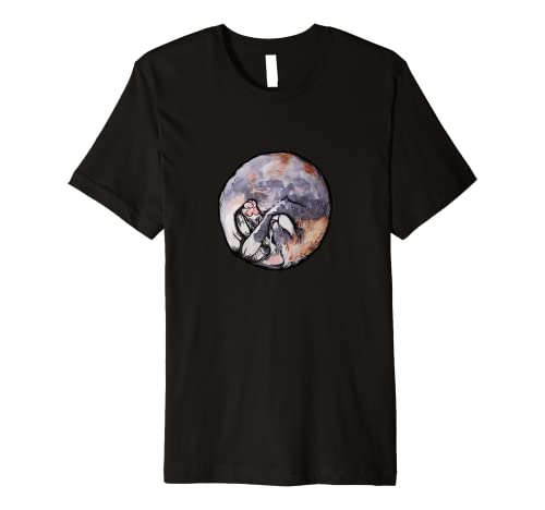 Kitty Cat Cuddles Cats Moon Maine Coon Premium T-Shirt von Caterpillar