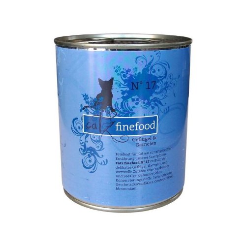 Catz finefood | No. 17 Geflügel & Garnelen | 6 x 800 g von catz finefood