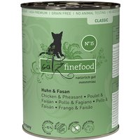 Sparpaket catz finefood 12 x 400 g - Huhn & Fasan von Catz Finefood