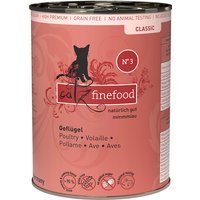 Sparpaket catz finefood 24 x 400 g - Geflügel von Catz Finefood