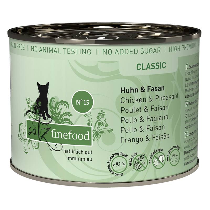 catz finefood 6 x 200 g - Huhn & Fasan von Catz Finefood