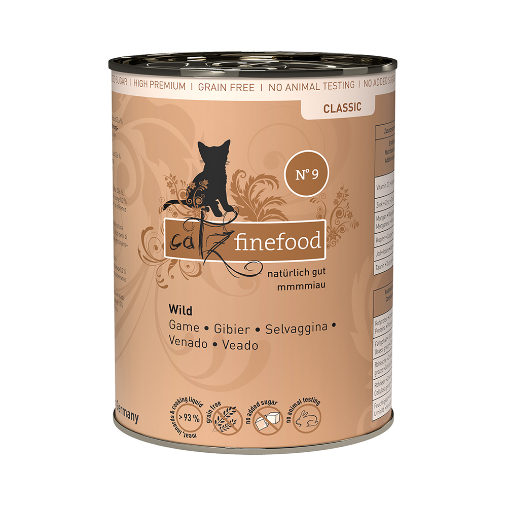 catz finefood 6 x 400 g - Wild von Catz Finefood