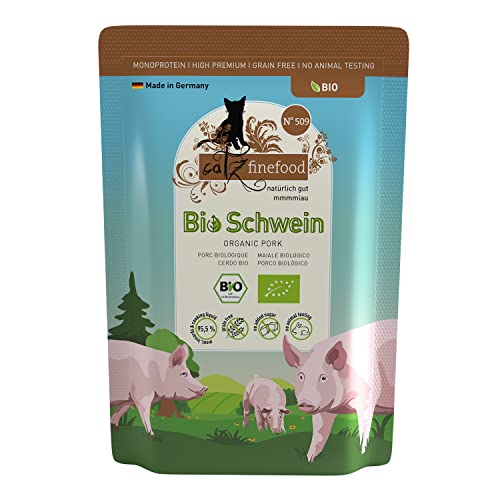 catz finefood PB Bio No. 509 Schwein 85g (Menge: 12 je Bestelleinheit) von catz finefood