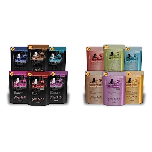 catz finefood Purrrr Collection I - Monoprotein Katzenfutter nass - getreidefrei & Multipack 1 von catz finefood