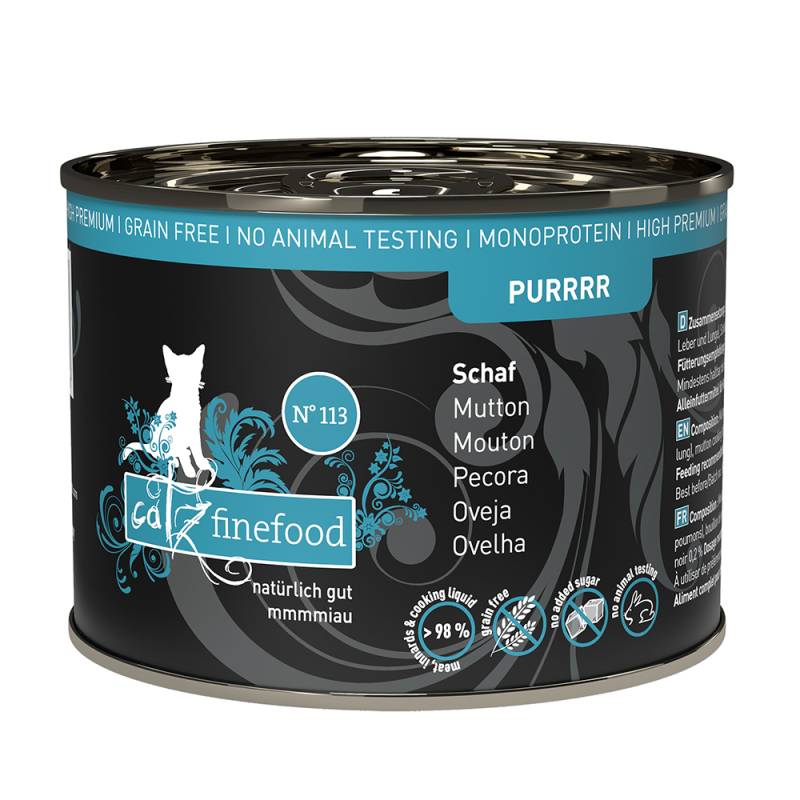 catz finefood Purrrr Dose 6 x 200 g - No. 113 Schaf von Catz Finefood