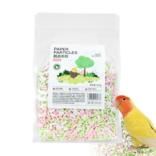 Bird Cage Bedding, Parrot Cage Liner, Natural Bird Litter, Soft Wood Shavings with Odor Control and Comfortable Texture for Both Pets and Owners, 5.91x9.84x2.36 Inches von ccuzs