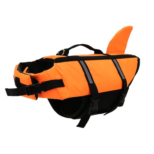 Pet Safety Swim Jacket for Dogs, Lightweight Floatation Vest, Adjustable Dog Water Suit, Reflective Pet Float Coat, Secure Fit Puppy Life Preserver, 1 Piece Pet Safety Swim Jacket for Dogs, Lightweight Floatation Vest, Adjustable Dog Water Suit, Reflective Pet Float Coat, Secure Fit Puppy Life Preserver, 1 Piece von ccuzs