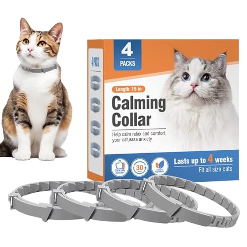 Waterproof Pet Calming Collar, Effective Calming Collar for Dogs, Pheromone Calming Collars Lasts 30 Days, Long Lasting Stress Relief Collar 9.84x9.84x1.97 Inches for Dogs, Pets von ccuzs