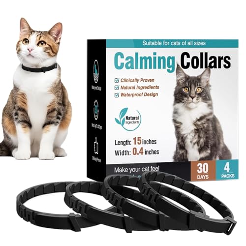 Waterproof Pet Calming Collar, Effective Calming Collar for Dogs, Pheromone Calming Collars Lasts 30 Days, Long Lasting Stress Relief Collar 9.84x9.84x1.97 Inches for Dogs, Pets von ccuzs