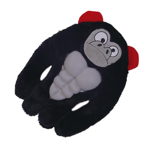 ccuzs Adorable Plush Squeaky Dog Toys, Stuffed Gorilla Chew Toy, Interactive Comfort Toy Lightweight and Easy to Toss for Behavioral Training and Plays, 10.24x7.48x2.36 Inches von ccuzs