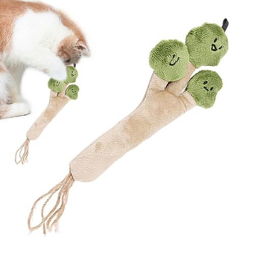 ccuzs Dog Plush Vegetable Toy, Chew Toy for Puppies, Vegetable Themed Interactive Stuffed Toy, Durable Plush Toy for Small Dogs, Fun and Safe Chewing Toy for Pet Play, Training and Entertainment von ccuzs