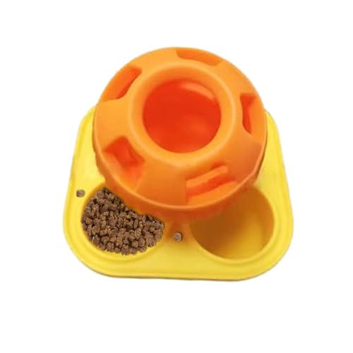 ccuzs Interactive Dog Treat Ball, Food Dispensing Toy for Small and Medium Puppies, Engaging Puzzle Toy with An Ergonomic Design for Slow Feeding and Mental Stimulation, 2.95x2.95 In von ccuzs