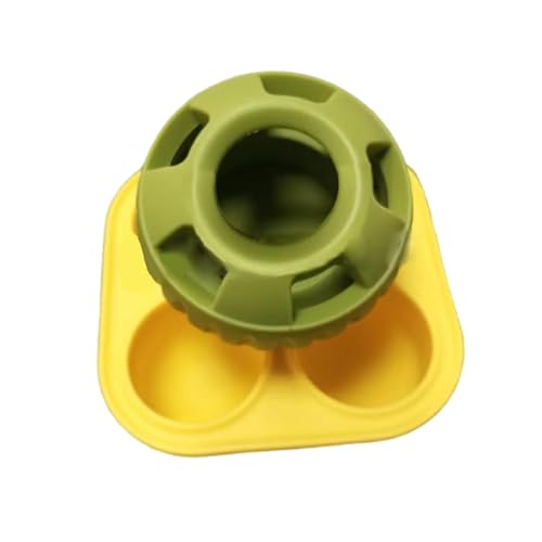 ccuzs Interactive Dog Treat Ball, Food Dispensing Toy for Small and Medium Puppies, Engaging Puzzle Toy with An Ergonomic Design for Slow Feeding and Mental Stimulation, 2.95x2.95 In von ccuzs