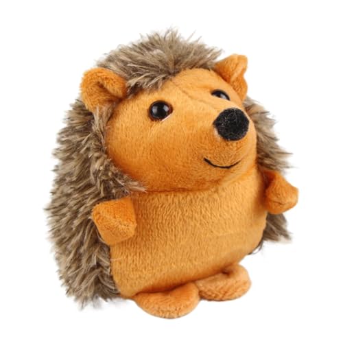 ccuzs Plush Hedgehog Dog Toy, Interactive Stuffed Animal Pet Toy for Small Dogs, Cute and Soft Dog Teether Toy, Game Toy for Chewing, Puppy Chew Toy Supplies for Playful Pets von ccuzs