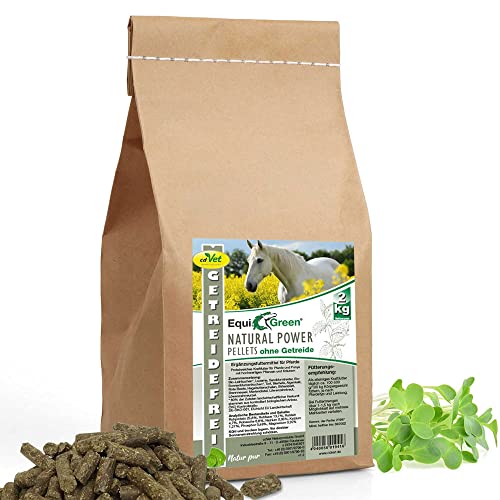 EquiGreen Natural Power Getreidefrei Pellets 2kg - Pferdefutter von cdVet