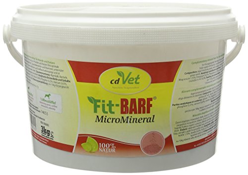 Fit-BARF MicroMineral 3kg für Hunde & Katzen von cdVet