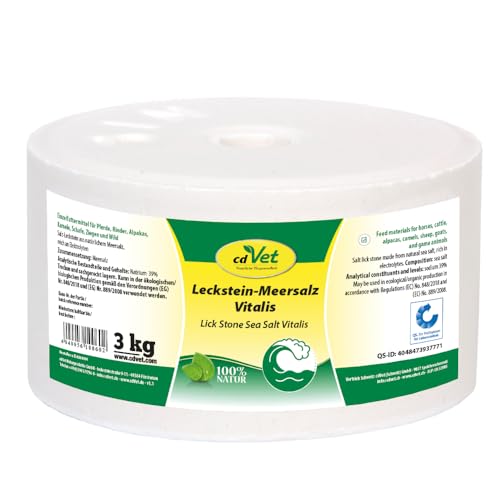 Leckstein Meersalz Vitalis 3 kg von cdVet