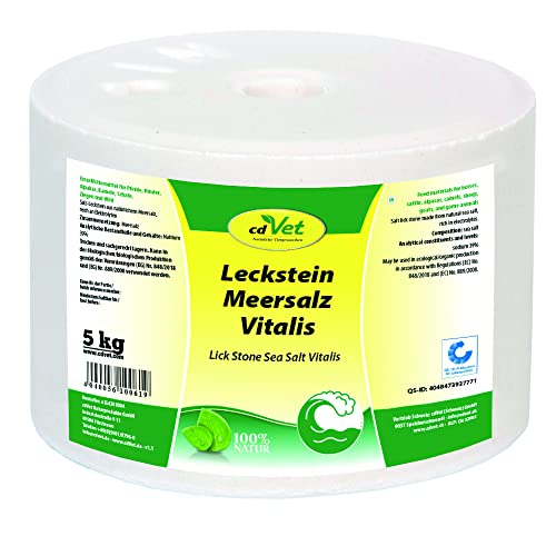 Leckstein Meersalz Vitalis 5 kg von cdVet