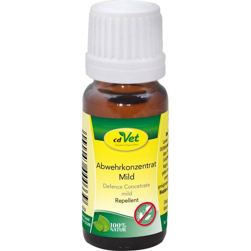 cdVet Abwehrkonzentrat mild (ohne Teebaumöl), 10 ml (1.648,99 € pro 1 l) von cdVet