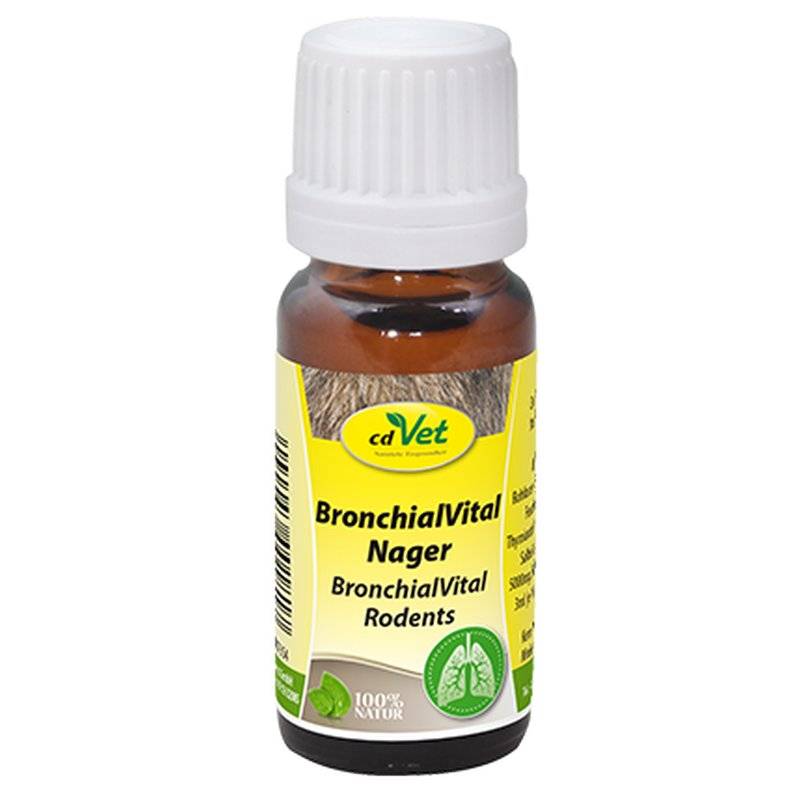 cdVet TinyHerbs BronchialVital Nager, 10 ml (695,00 € pro 1 l) von cdVet